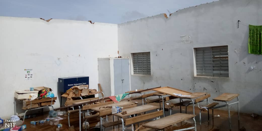 Photos : Les images des dégâts de la pluie à Linguère