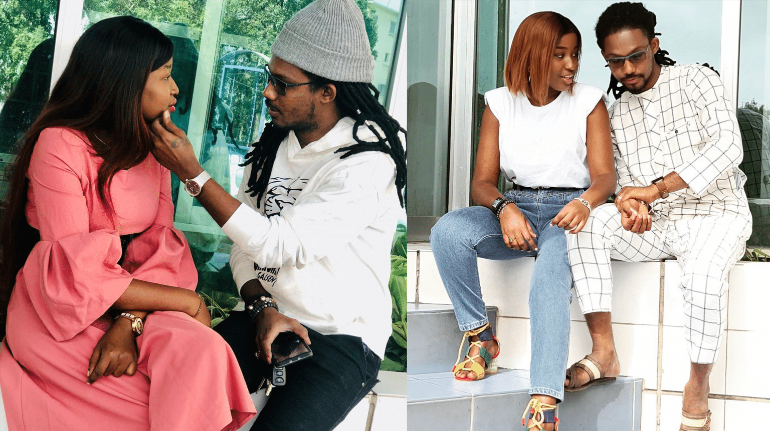 ( 05 Photos) Pape Sidy Fall en toute complicité avec son épouse Khaadia