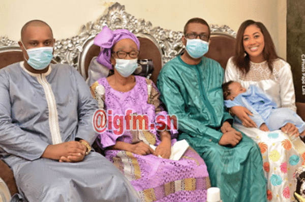 Photos - Tabaski : Le fils de Sidy Lamine Niasse présente ses vœux à Youssou Ndour et Cie