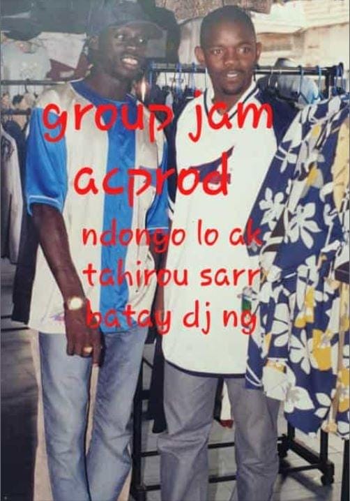 Marchands ambulants : Photo inédite de Tahirou Sarr et feu Ndongo Lo…