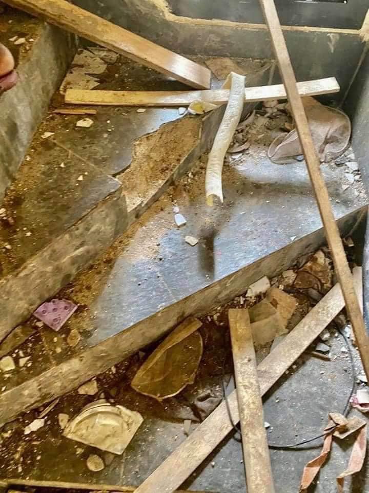 (Photos+Vidéo) Coup d’Etat au Mali : Découvrez ce qui reste de la Maison de Karim Keïta, fils d’IBK