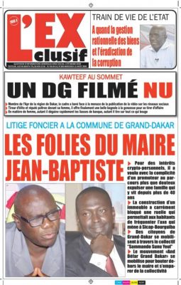 Le maire de Grand Dakar envoie une sommation interpellative au quotidien Exclusif