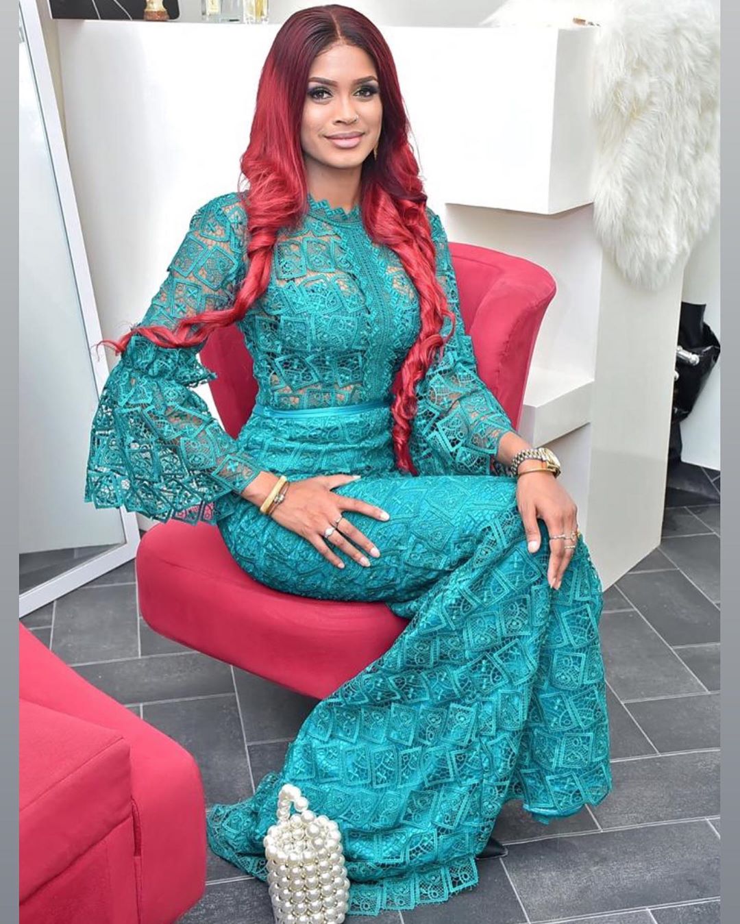 Photos : Marie Louise pétillante en mode vendredi