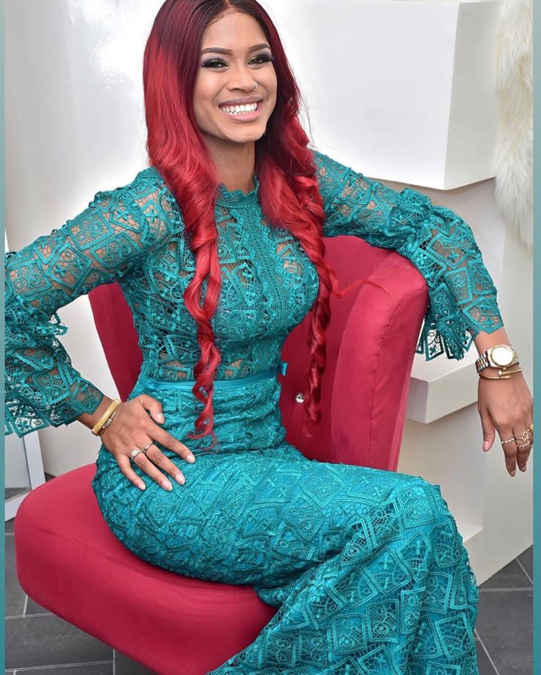 Photos : Marie Louise pétillante en mode vendredi