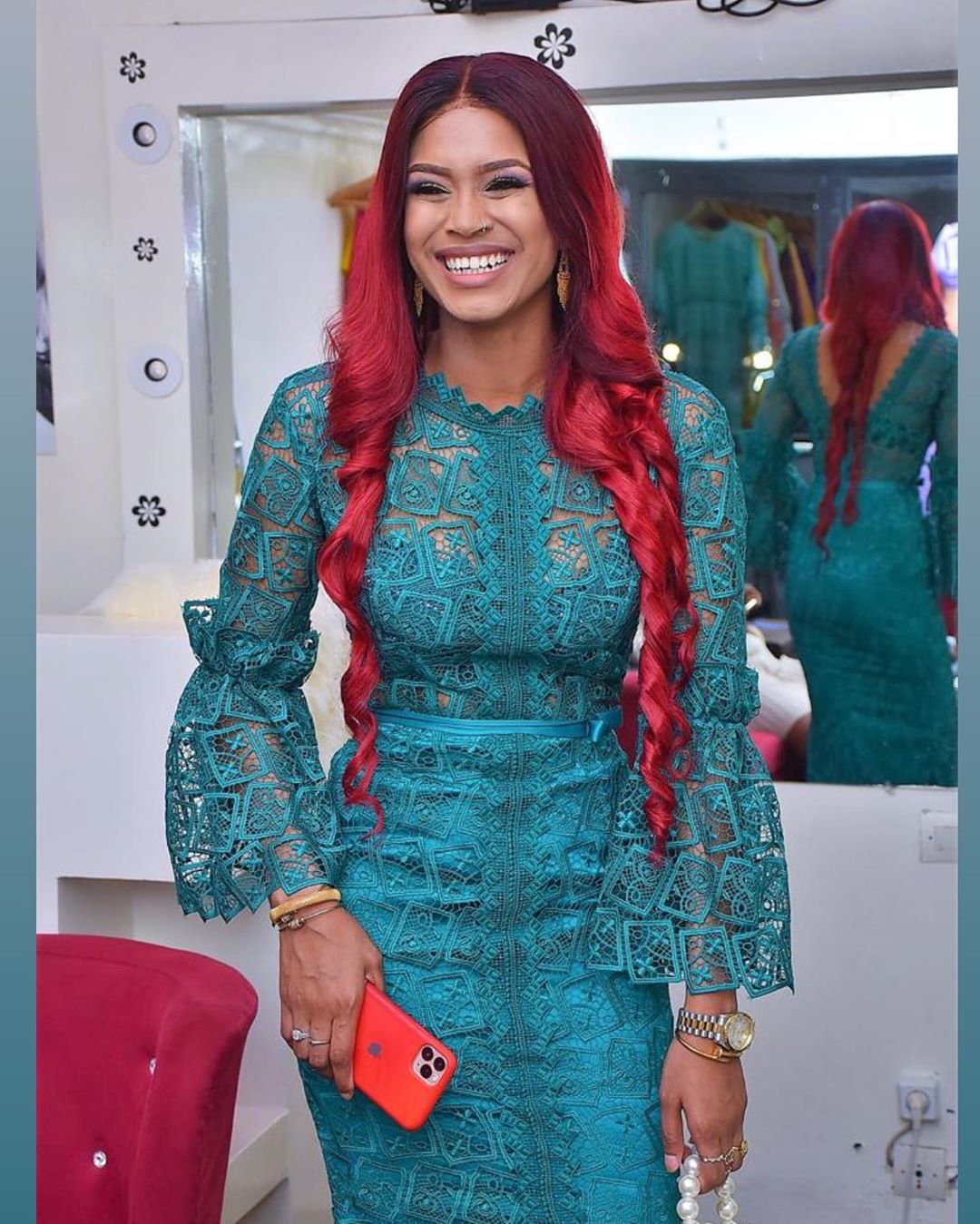 Photos : Marie Louise pétillante en mode vendredi