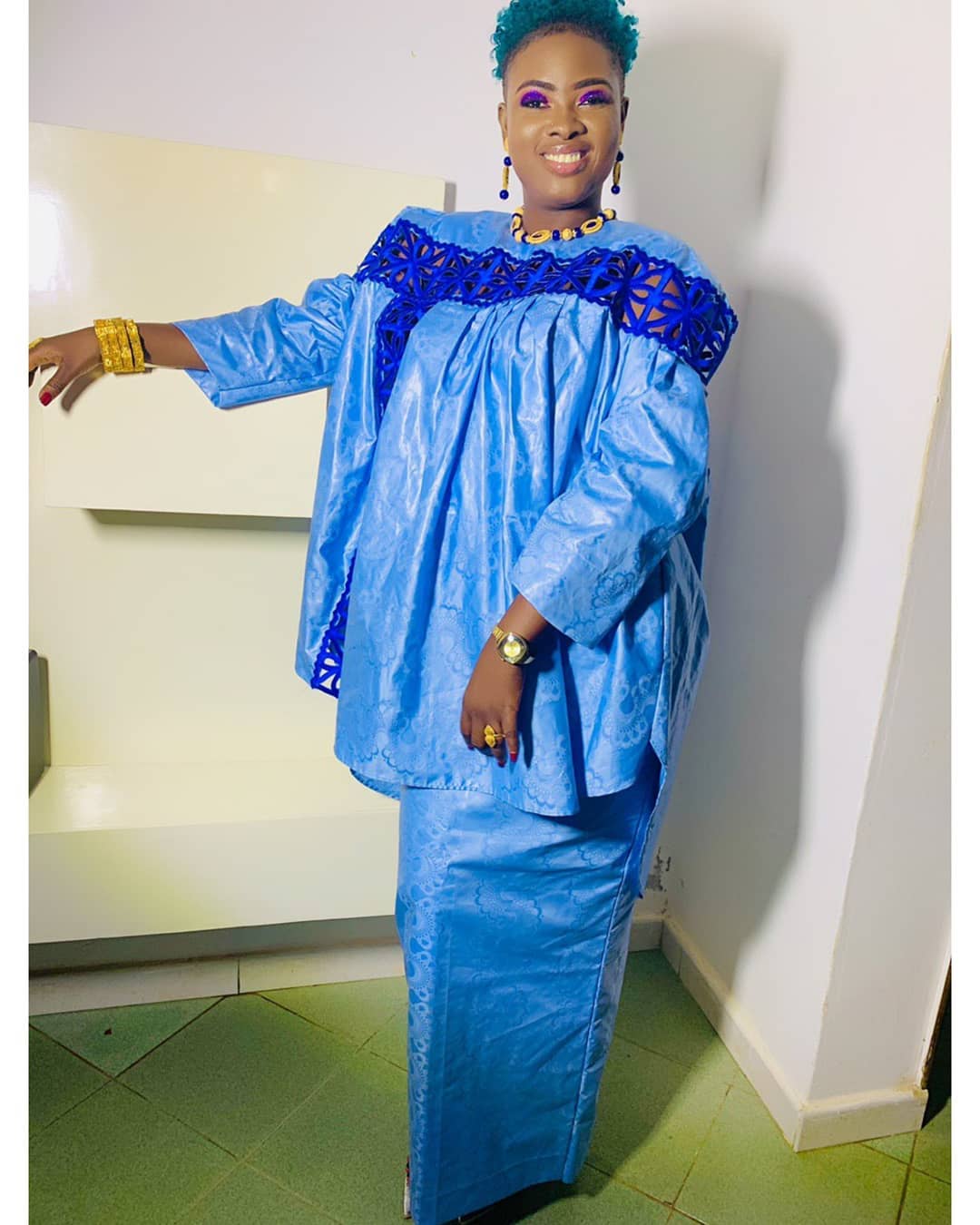 ( 15 Photos ) Mode Vendredi: Sabel Dieng, étale sa classe, elle respire la forme