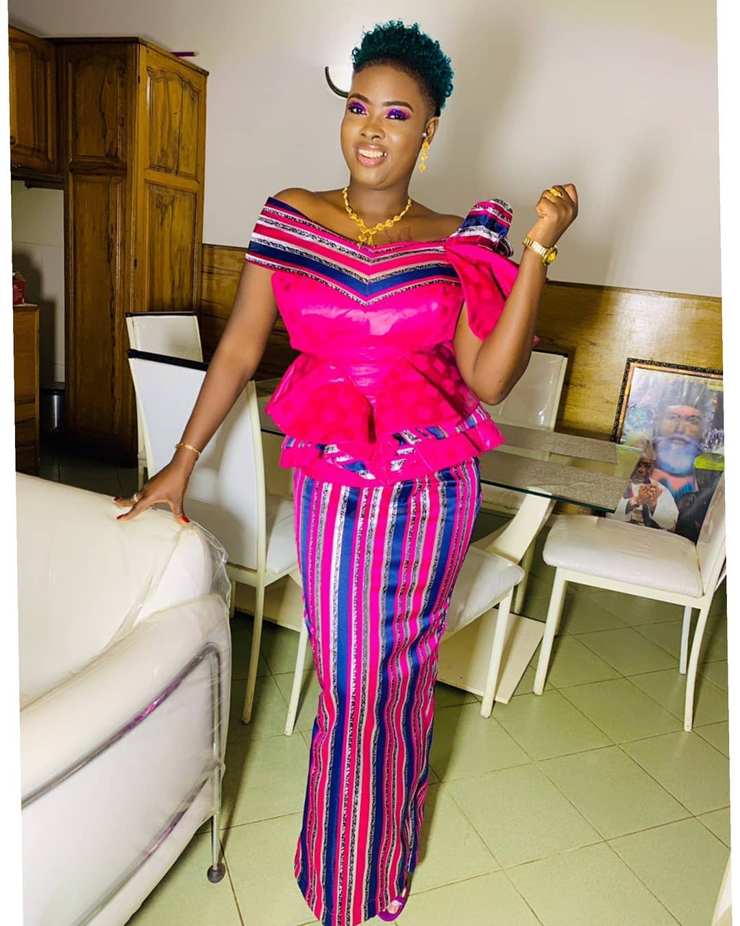 ( 15 Photos ) Mode Vendredi: Sabel Dieng, étale sa classe, elle respire la forme