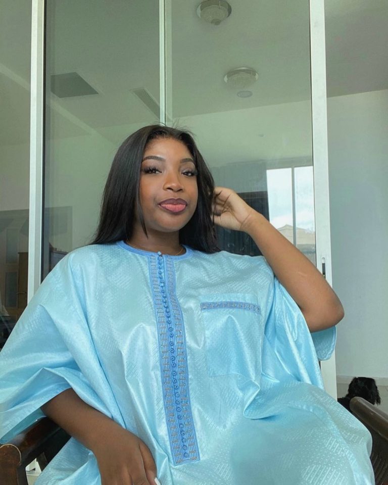 Tabaski : Admirez le «Sagnsé » très classe de Venus, la fille de Youssou Ndour