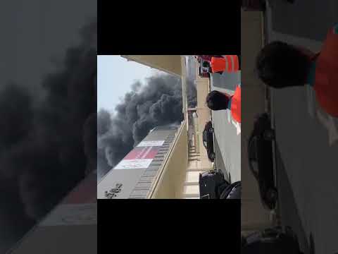 Vidéo-Dubaï: L'aéroport prend feu