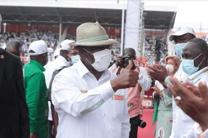 Photos - Cote d’Ivoire: Alassane Ouattara officiellement investi candidat du Rhdp