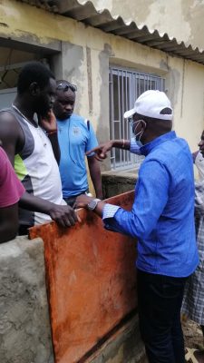 Grand Yoff : Khalifa Sall aux côtés des sinistrés