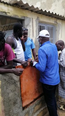 Grand Yoff : Khalifa Sall aux côtés des sinistrés