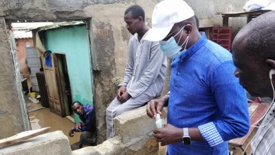 Grand Yoff : Khalifa Sall aux côtés des sinistrés