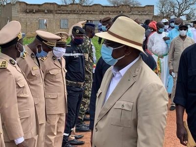Tournée économique: Macky Sall visite le champ de mil de l’ASC Jamm Bugum