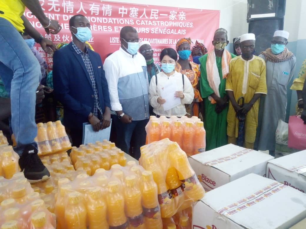 Ziguinchor - Covid-19 : la coopération caritative des entreprises chinoises au chevet des impactés