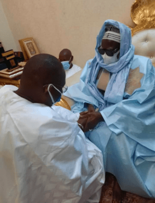 Touba: Khalifa Ababacar Sall reçu par le Khalife général des mourides