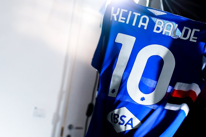 Mercato - Monaco : Keita Baldé s'est engagé avec la Sampdoria (Officiel)