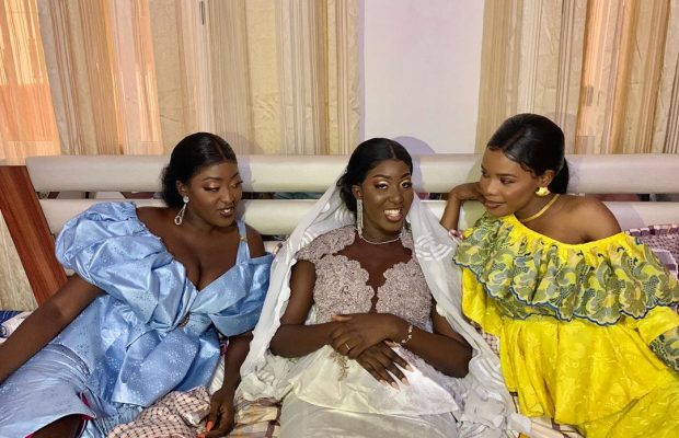 (Photos) Mami de la série « Adja » toute resplendissante au mariage de sa sœur