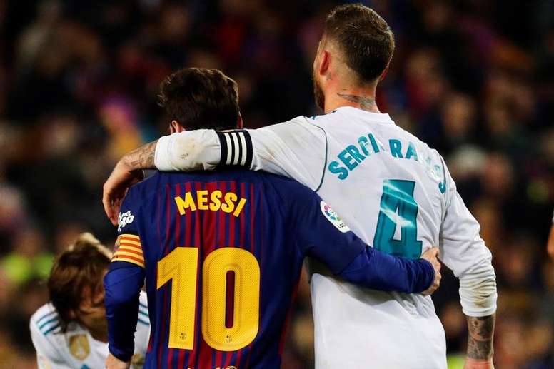 Espagne: Sergio Ramos demande à Messi de rester au Barça
