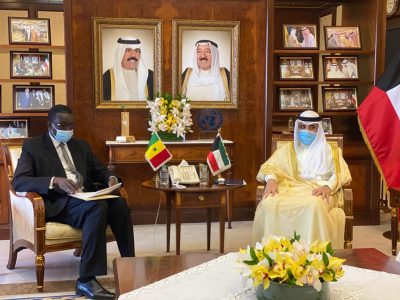 Le Ministre des affaires étrangères reçu par Son Altesse Cheikh Nawaf Al-Ahmad AL Jaber AL-SABAH