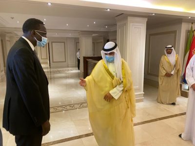 Le Ministre des affaires étrangères reçu par Son Altesse Cheikh Nawaf Al-Ahmad AL Jaber AL-SABAH