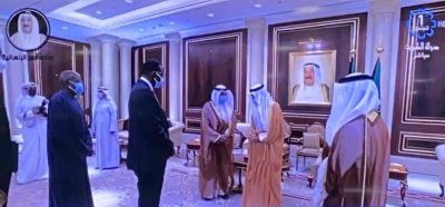Le Ministre des affaires étrangères reçu par Son Altesse Cheikh Nawaf Al-Ahmad AL Jaber AL-SABAH