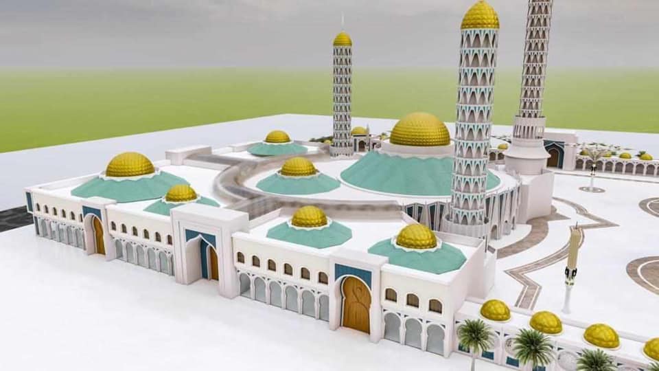 (05 Photos) Découvrez la belle maquette de la grande mosquée de Tivaoune
