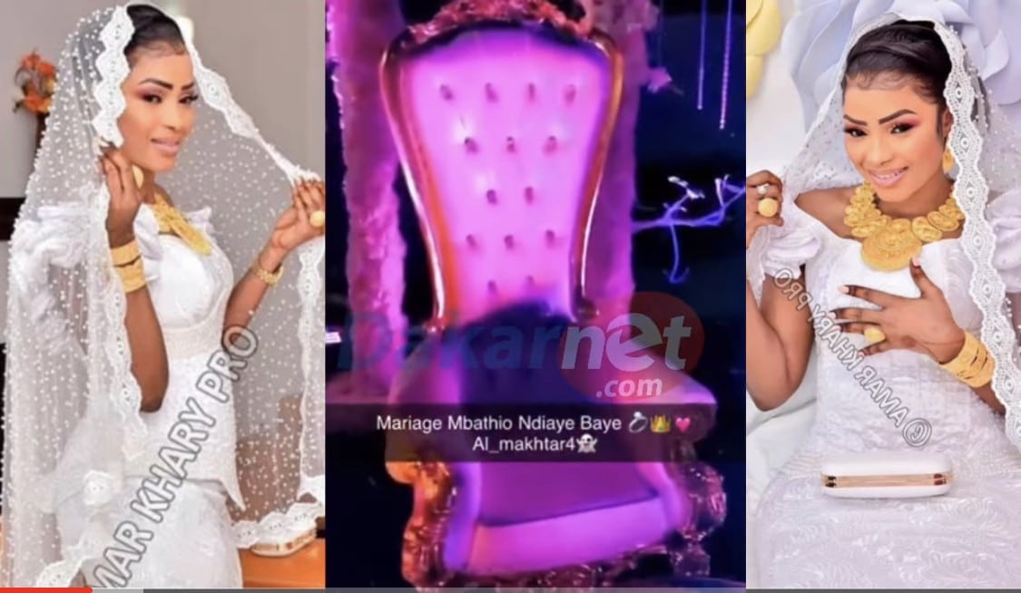 Vidéo: Décors,défilé des VIP…Mbathio Ndiaye détrône Soumboulou et livre le mariage de l’année « Fit todjna »