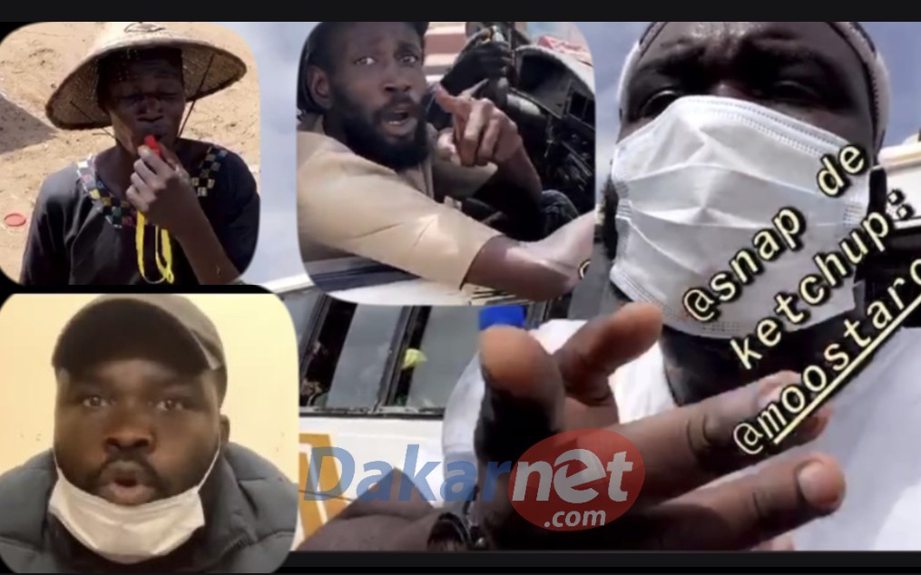 Vidéo : Port de Masque à Touba , Le « Lhoulo » de Boucher Kethieup avec un Charetier et un Chauffeur