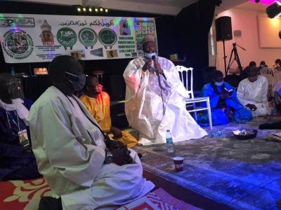 Photos - Berlin: Les Talibés mourides choississent un petit fils de Baye Niass pour célébrer le Magal 2020