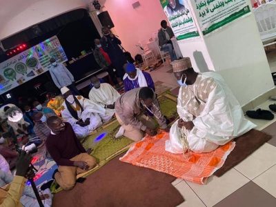 Photos - Berlin: Les Talibés mourides choississent un petit fils de Baye Niass pour célébrer le Magal 2020