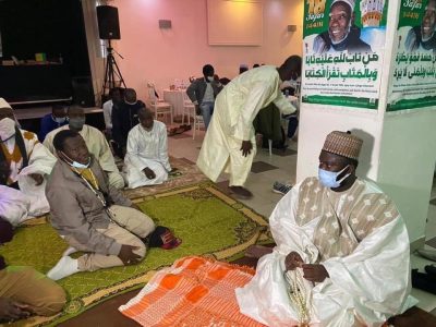 Photos - Berlin: Les Talibés mourides choississent un petit fils de Baye Niass pour célébrer le Magal 2020
