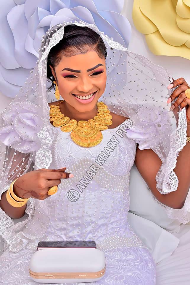 Les Images Exclusives De La Nouvelle Mariée Mbathio Ndiaye (Photos)