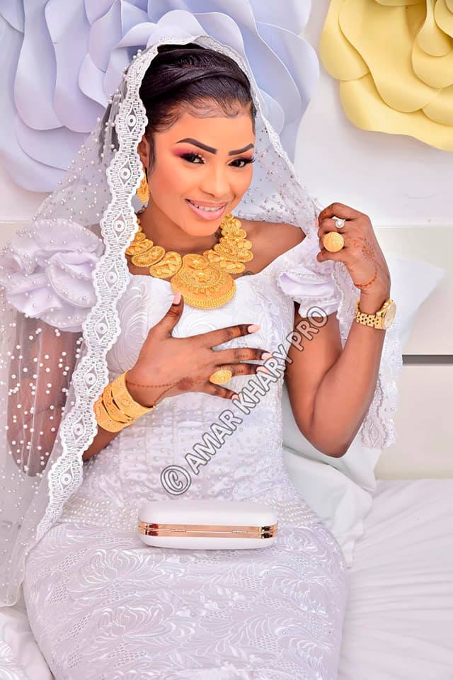Les Images Exclusives De La Nouvelle Mariée Mbathio Ndiaye (Photos)