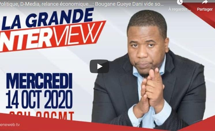 Vidéo-Politique, D-Media, relance économique… : La Grande Interview de Bougane Gueye