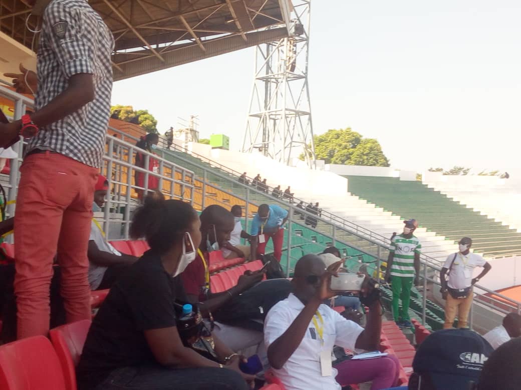 Photos: Au stade du 24 septembre à 1 heure du match Guinée Bissau/Sénégal.