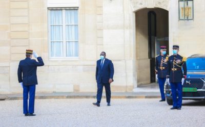 Photos-Coopération franco-sénégalaise : Macky Sall à l'Elysée
