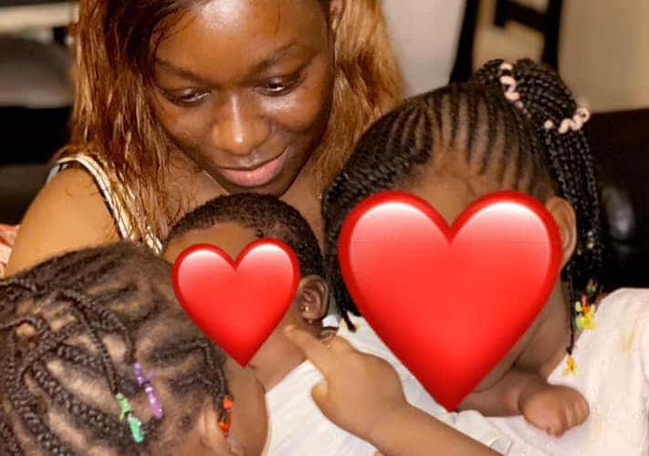 (05 PHOTOS) Khady Ndiaye Bijou de la TFM dévoile sa petite famille