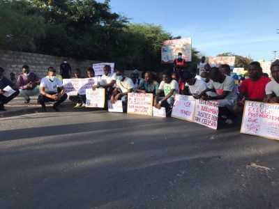 Marche: Des organisations d'étudiants plaident pour la sécurisation de l'Ucad et ses alentours