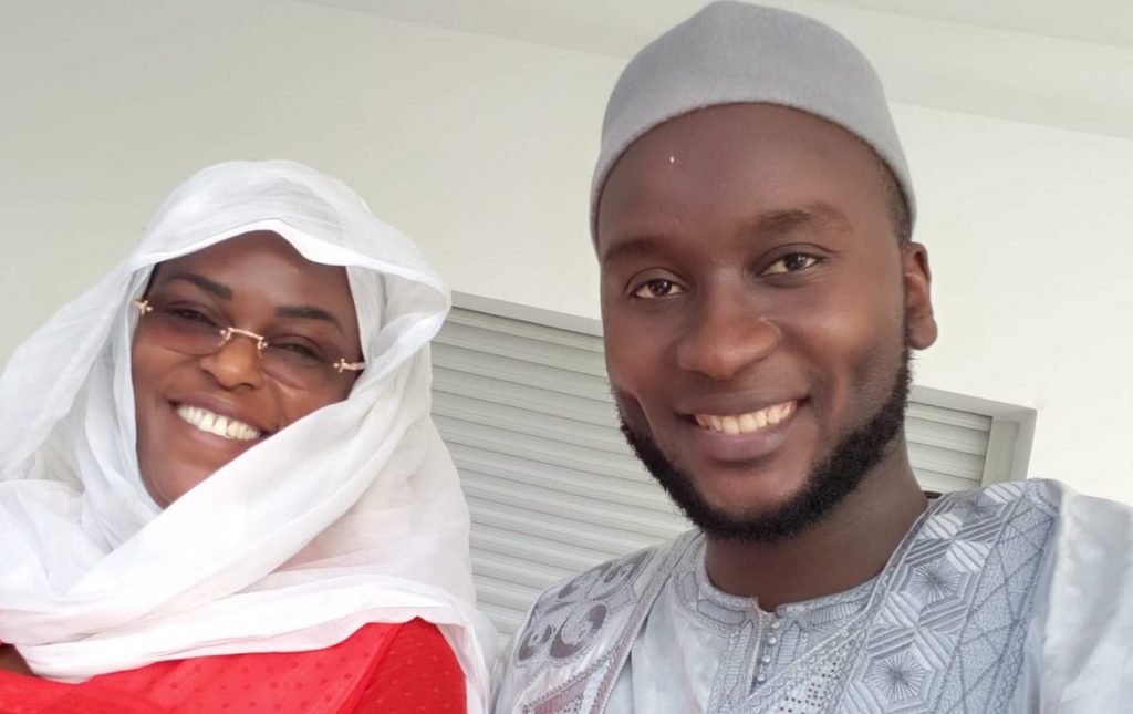 (Photos) Oustaz Modou Fall reçu par le couple présidentiel