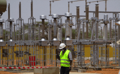 Sen'eau: Travaux de raccordement de la nouvelle ligne électrique haute tension aux usines de Keur Momar Sarr