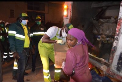 Photos - Collecte nocturne: Tournée de supervision du coordonnateur national de l'UCG
