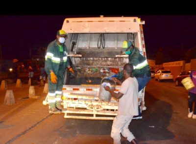 Photos - Collecte nocturne: Tournée de supervision du coordonnateur national de l'UCG