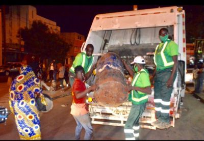 Photos - Collecte nocturne: Tournée de supervision du coordonnateur national de l'UCG