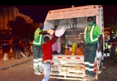 Photos - Collecte nocturne: Tournée de supervision du coordonnateur national de l'UCG