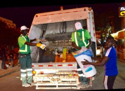 Photos - Collecte nocturne: Tournée de supervision du coordonnateur national de l'UCG