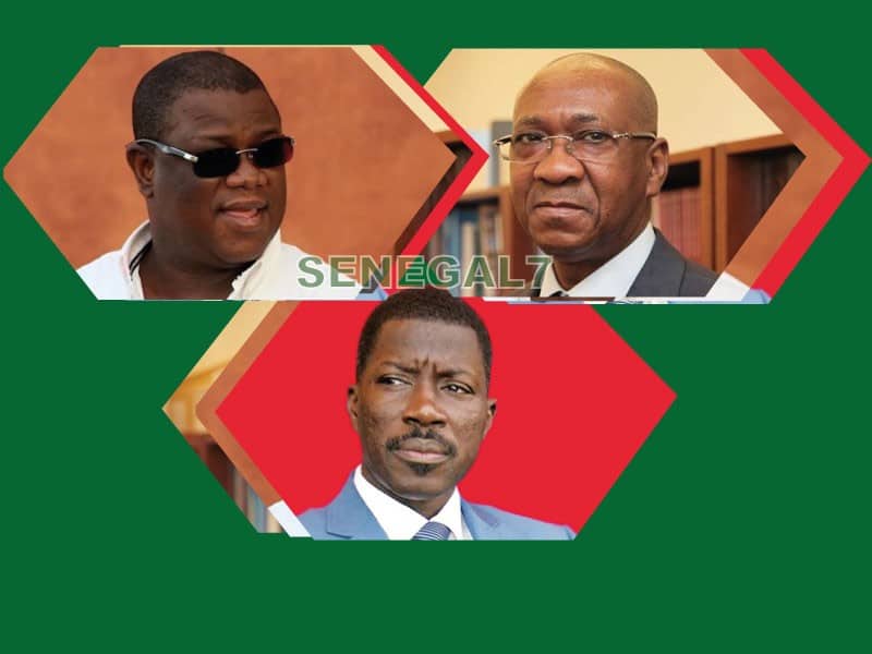 Hadjibou Soumaré,Baldé et Talla Sylla reçus par le Chef de l'Etat