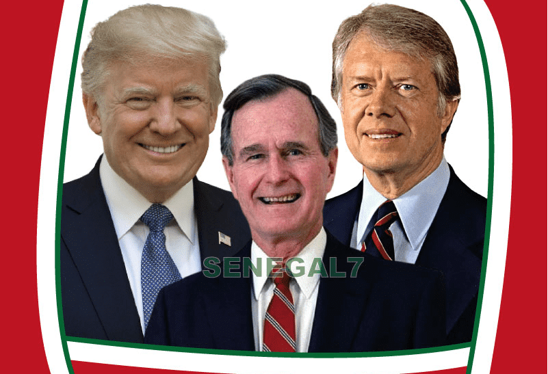 Présidents Américains non réélus : Jimmy Carter,George H.W.Bush et Donald Trump