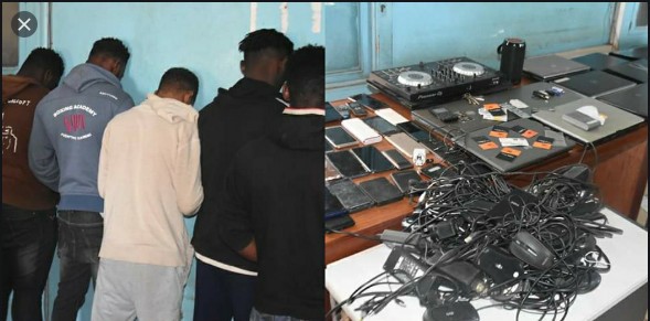 Urgent – Cybercriminalité: 42 Nigérians arrêtés entre Mbour et Saly, 27 ordinateurs et 77 téléphones portables saisis