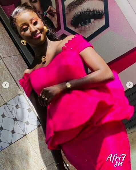(03 Photos) Daba Ndiaye de la série “Vip Sagnsé” ravit encore ses followers avec sa belle tenue